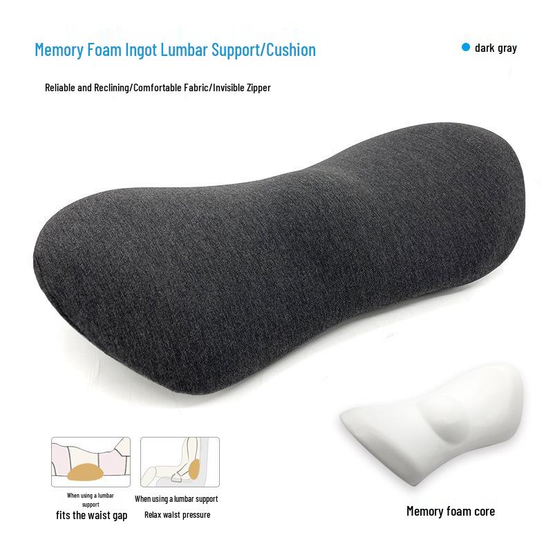Memory Foam Autositz Lendenstützkissen - Atmungsaktive Rückenlehnenpolsterung für den Sommer