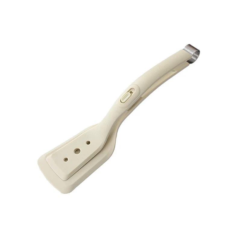 Two-in-one Silicone Fish Frying Spatula and Barbecue Tongs, Multi-functional Food Tongs, Specifically Designed for Steaks Tools