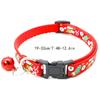 Christmas Pet Collars for Small Dogs Cat  Adjustable Safety Buckle Necklace Chihuahua Puppy Kittens Puppy Collar Pet Accessoires