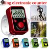Finger Counter Chanting Counter Lcd Electric Digital Display With Time Ring Muslim Chanting Register Sewing Knitting Weave Tools