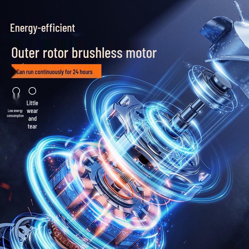 Low Noise 220V Industrial External Rotor Axial Fan for Ventilation and Kitchen Range Hoods
