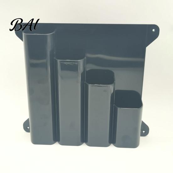 Wall Mounted Storage Rack Cable Tie Organizer Rack, with Four Compartments, Home DIY Solution System, Management in Garages And Workshops Commercial