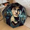 1PC Harry Potter Automatic Folding Umbrella | Vibrant Motif & Compact Design for Everyoneyy250930003
