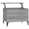 819578 vidaXL Table basse Sonoma gris 60x44,5x45 cm Bois d'ingénierie