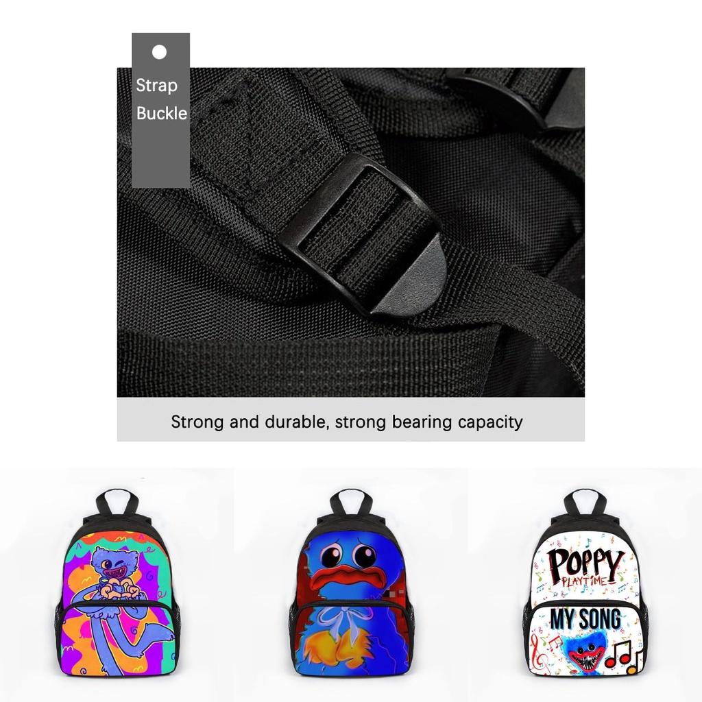 Zaino Huggy Wuggy di Poppy Playtime Il Compagno Perfetto per la Scuola e i Viaggi del Tuo Bambino
