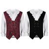 Halloween Men Literary Medieval Vampire Jacket Dress Stage Cosplay Retro Clothes