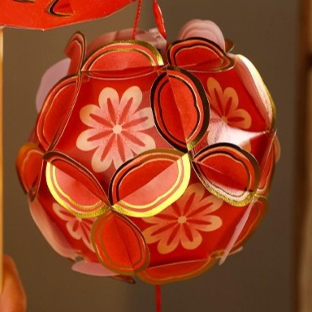 Glowing Lunar New Year Lamp Cartoon LED Phoenix Light Toys Kit Chinese Phoenix Lantern Festival