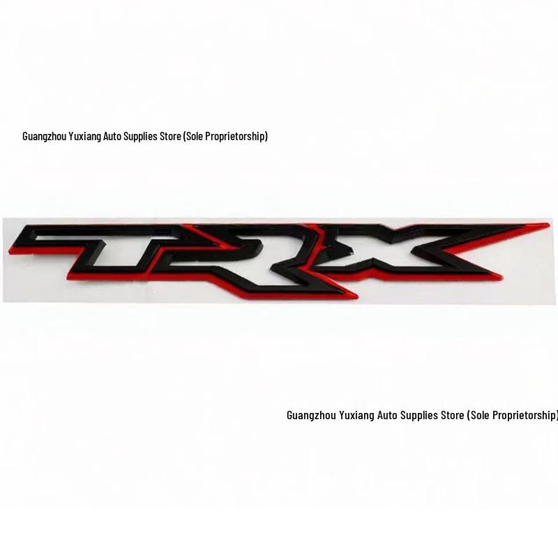 Dodge Ram TRX Pickup Truck Rear Decal Emblem Sticker
