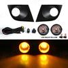 LED Foglights For Nissan Tiida 2007 2008 2009 2010 2011 Halogen Fog Lamp Front Bumper Headlight with Cover Wire Kit