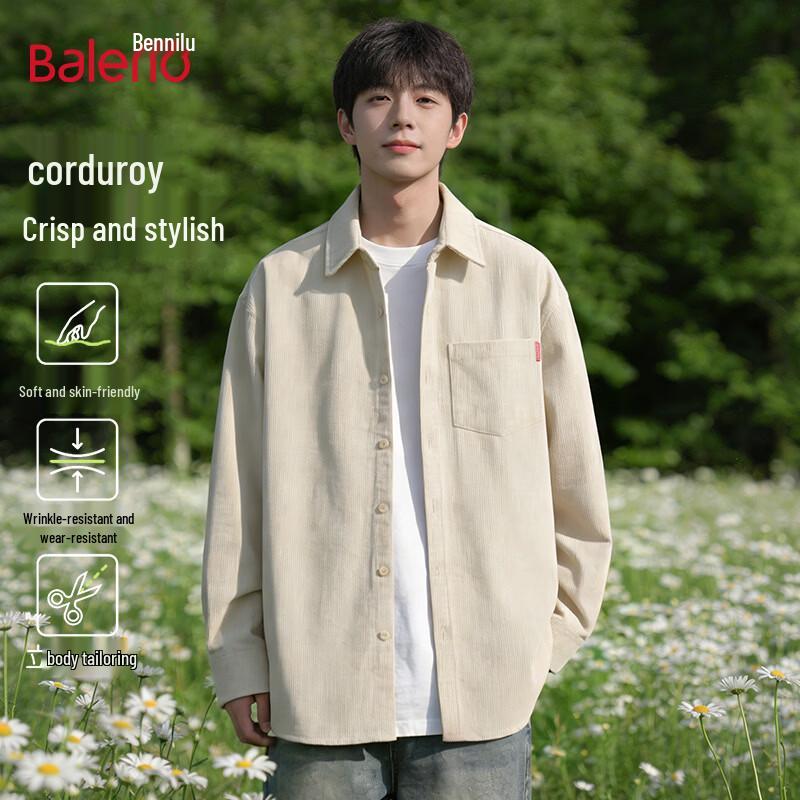 Baleno Herr Manchester Långärmad Skjortjacka