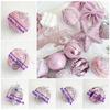 6pcs Pink Foam Ball Christmas Tree Decorations Christmas Tree Diy Pendant.