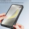 For Xiaomi Poco X7 5G/Redmi Note 14 Pro+ 5G/Note 14 Pro 5G Case Acrylic + TPU Clear Phone Cover with PET Screen Film