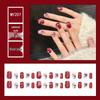 Chasing Light Cat's Eye Crystal Nails: Handmade, Detachable, Flash Diamond Design for Trendy, Stylish Looks.