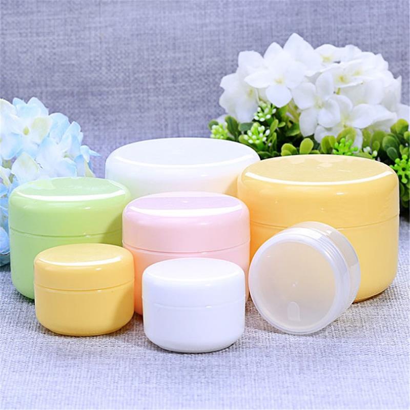 20g/50g/100g Cream Container Cosmetic Container Empty Reusable Bottles Face Travel Box Makeup Jar Durability Portable Convenient