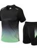 Tuta Sportiva da Uomo 2026 Asciugatura Rapida Traspirante - Maglietta a Maniche Corte & Pantaloncini per Fitness Casual & Corsa