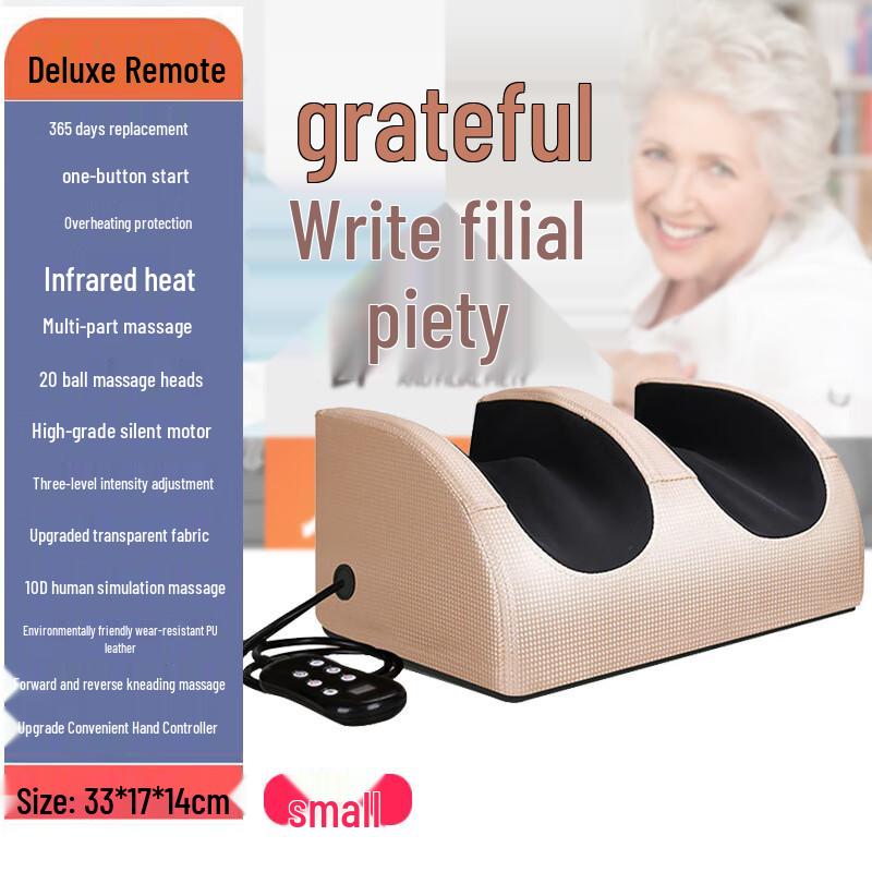 Xingdisha 360-Degree Kneading Foot and Ankle Massager CN Plug (adapter Included)