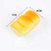 Simulation Food Slow Rebound Squeeze Toy 1Pcs Soft PU Bread Donut Cake Design Stress Reliever for Office Workers Anxiety Reduction