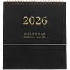 jojofuny Small Desk Calendar: 2025-2026 Desktop Standing Calendar Mini Monthly Planner July 2025 to December 2026 Tabletop for Office School