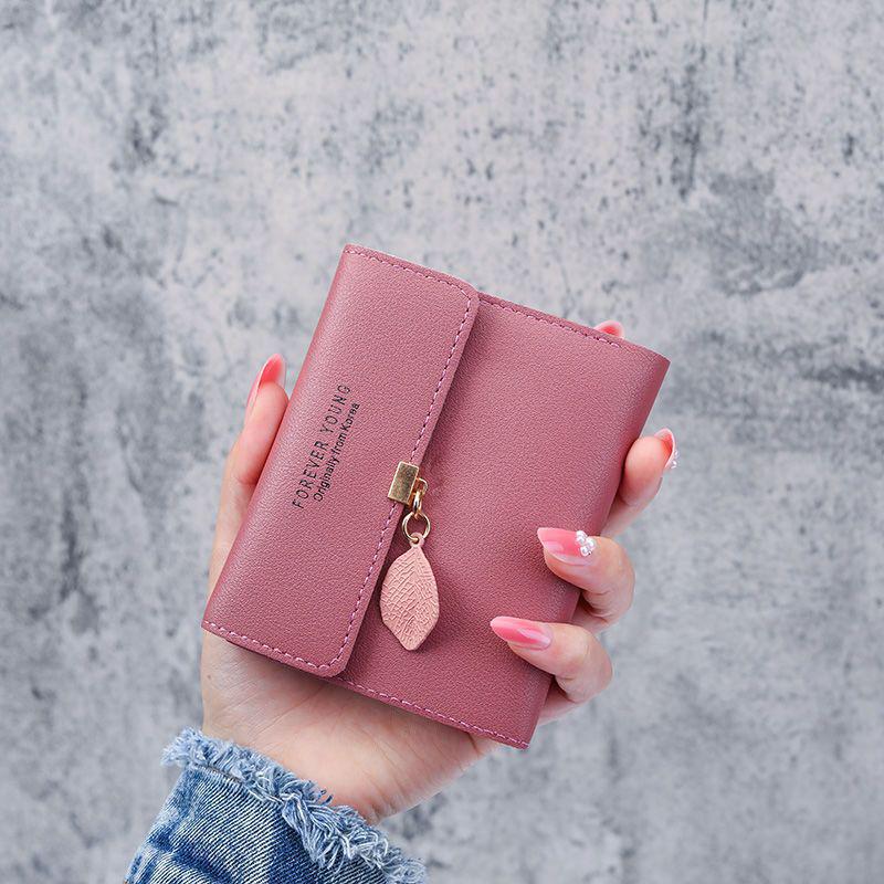 Modern Han-Inspired Wallet: Compact Coin Purse for Students, Large Capacity Card Holder, Simple and Multifunctional