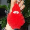 Internet Celebrity Imitation Rabbit Fur Sleepy Doll Keychain – Cute Bag Decoration & Gift Ornaments