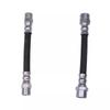 2Pcs Rear Brake Line Hydro Boost Hose Under Hood 34321162612 For BMW 525i 528i