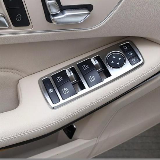 For Mercedes Benz A B C E CLA CLS GL GLA GLK GLE ML Car Window Switch Cover Trim