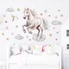 Cloud Horse Wall Sticker Home Decor Art Decoration Bedroom Living Room Decals