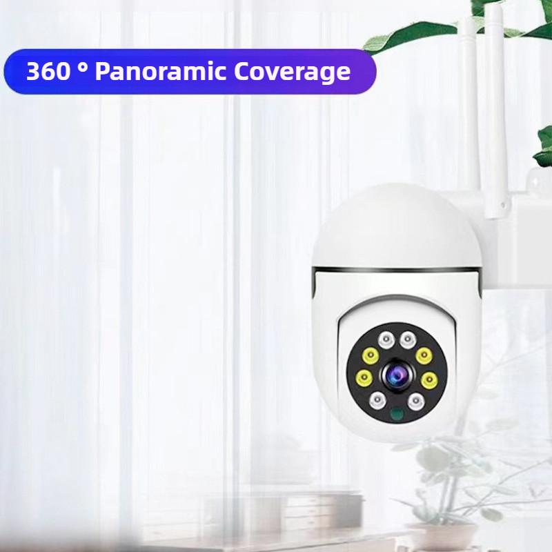 2MP HD Intelligence WiFi Camera 360 Degree Panoramic Indoor And Outdoor Monitor Wall Mounted Monitoring Ball Machine