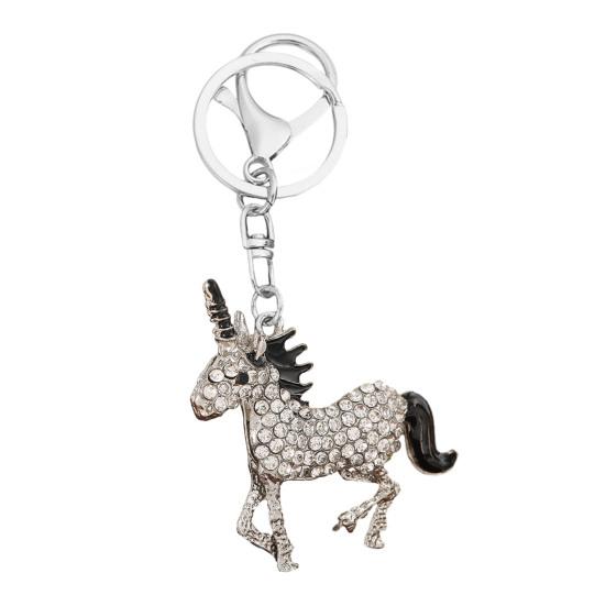 Keychain Pendant 2026 Year of Horse Mascot Good Luck Charm Key Chain Bags Backpacks Car Decoration Chinese New Year Gift