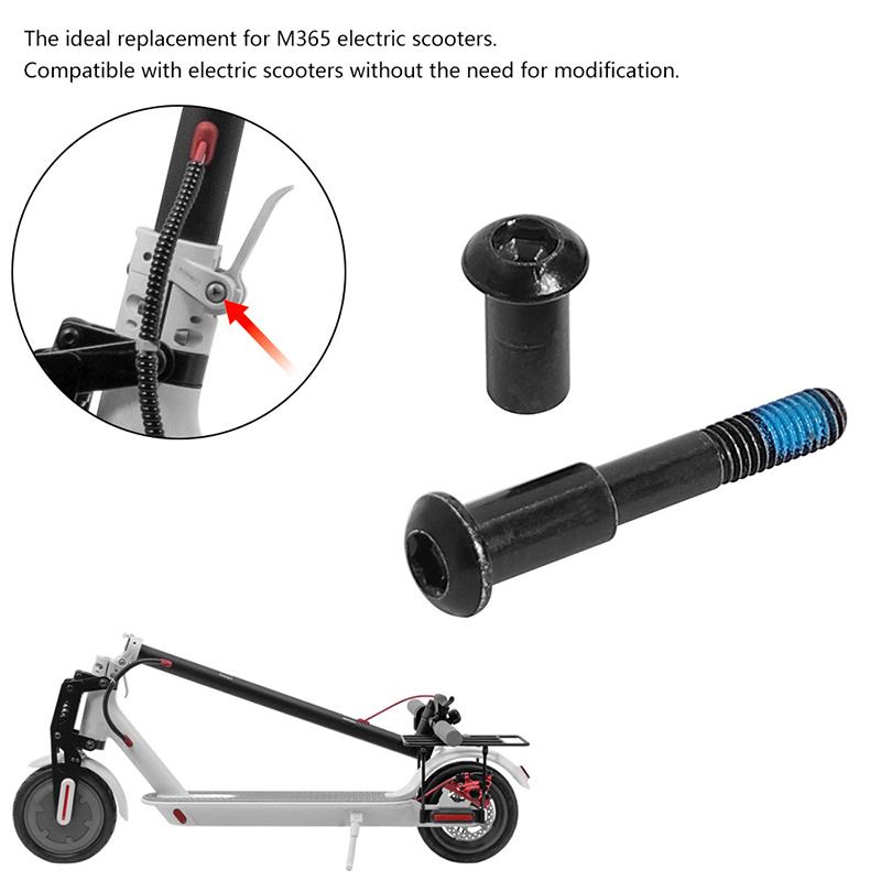 1/5 Piezas Bisagra Plegable para Gancho de Pothook Tornillo para Patinete Eléctrico Xiaomi M365 Tornillos Piezas de Reparación Tornillo Fijo Accesorios