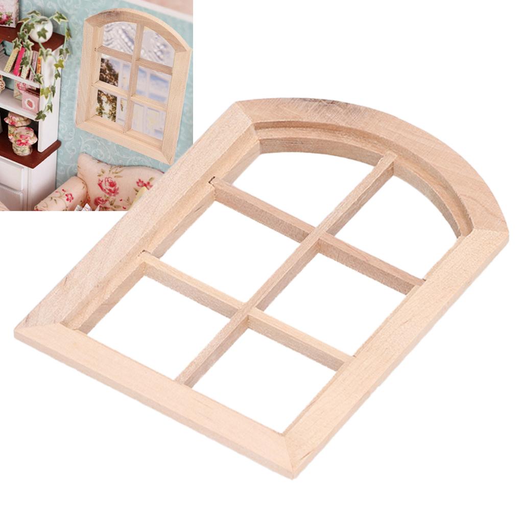 ature   Arched Window Furnishings with 6 Panes