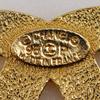 Chanel Icon Charm Brooch Vintage COCO Mark Plated Gold 74.2g Women Used