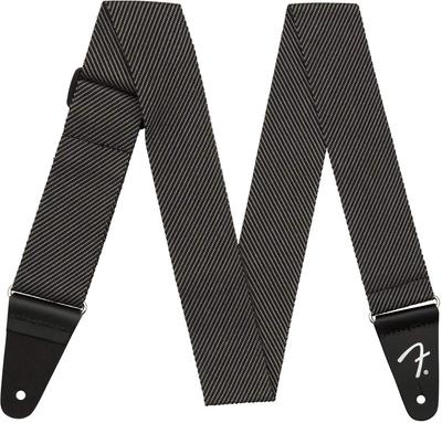 Strap Modern Tweed Strap Gray/Black 2"
