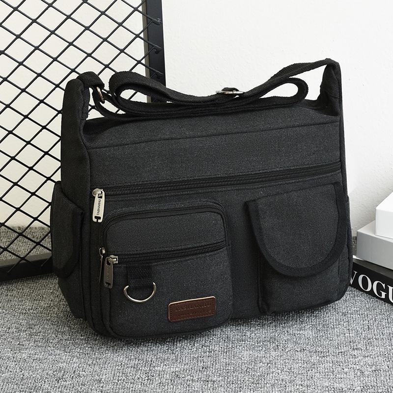 Men's Shoulder Bag Crossbody Bag Canvas Bag