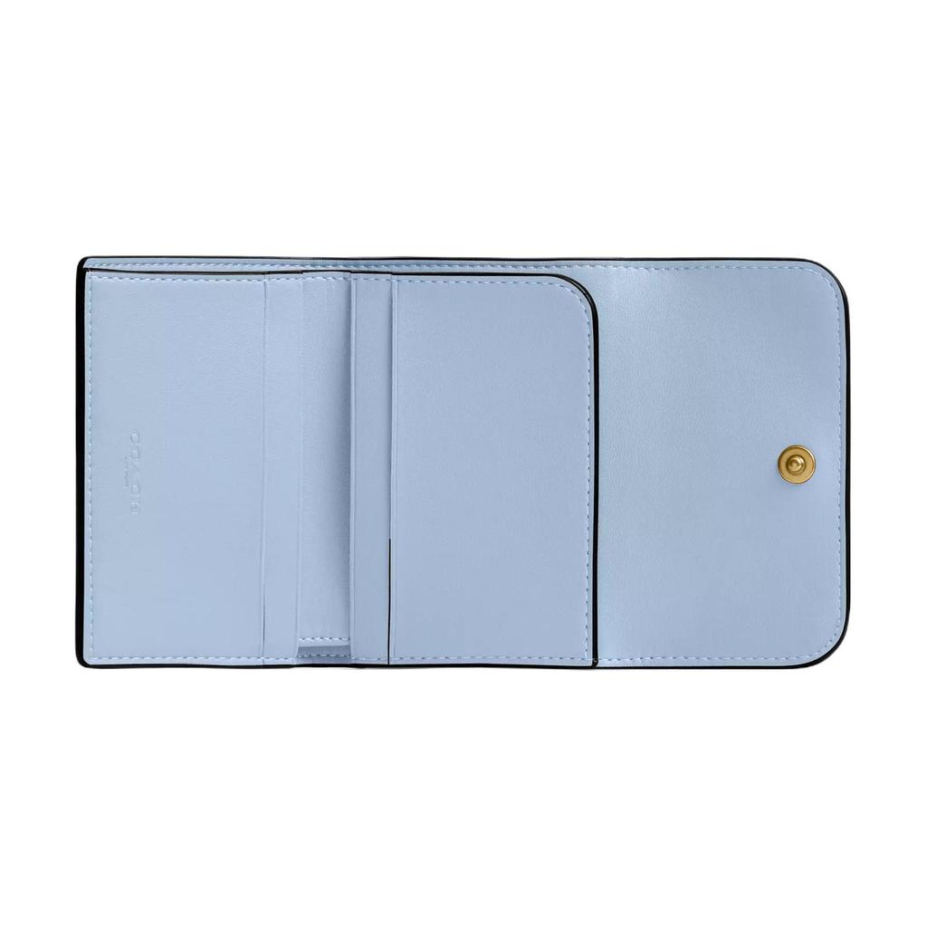 Coach Essential 10 Iconic Hardware Detachable Card Holder Wallet Women wallet Blue CZ111-B4PUB