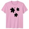 Three Maple Leaves Silhouette TShirt Maple Leaves Nature Birthday Gift For Him