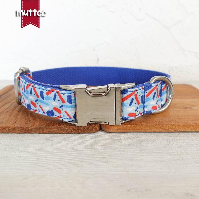Blue Jelly Style Soft Dog Collar - Pet Supplies UDC124 Large