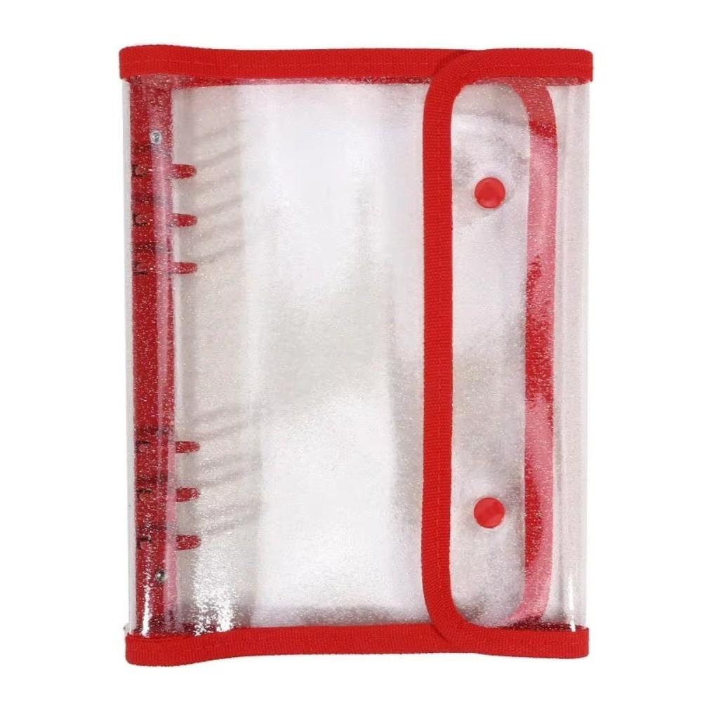 PVC Photo Storage Book A5 Card Organizer Holder Practical Loose Leaf Binder  for Idol Cards