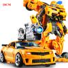WEI JIANG New Anime Transformation Movie 5 Playthings Boy Cool Robot Car Dinosaur Action Figures Aircraft Tank Military Model Kid Toy