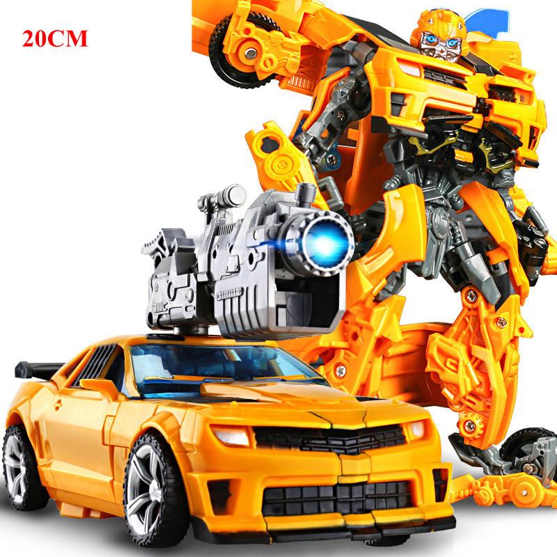 WEI JIANG New Anime Transformation Movie 5 Playthings Boy Cool Robot Car Dinosaur Action Figures Aircraft Tank Military Model Kid Toy