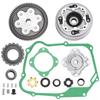 Sarasara Driven Face Clutch Set for Honda Monkey and Reinforced Clutch and Driven Gear Custom Parts Gorilla, 3-Disc
