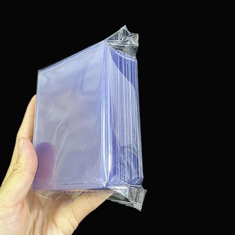 35Pt topplaster 3X4" Brettspillkort Ytre Protector Gaming Trading Card Holder