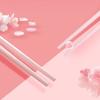 5 pairs Multicolor Sushi Sticks Non-Slip Japanese Chopsticks Portable Amber Sakura Chopsticks  Ramen