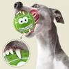 Neuer Smiley-Ball Latex Soundspielzeug Backenzähne Reinigung Haustier Latexball Hundespielzeug Haustierbedarf