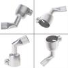 Nozzle Welding Gun Nozzle Flat 120 Degree Stainless Steel Hot Air Plastic Parts