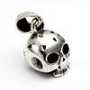 [goodvibrations] Skull Cherry Blossom Japanese Pattern Pendant - Good Vibrations - Men's & Women's - Sterling Silver 925