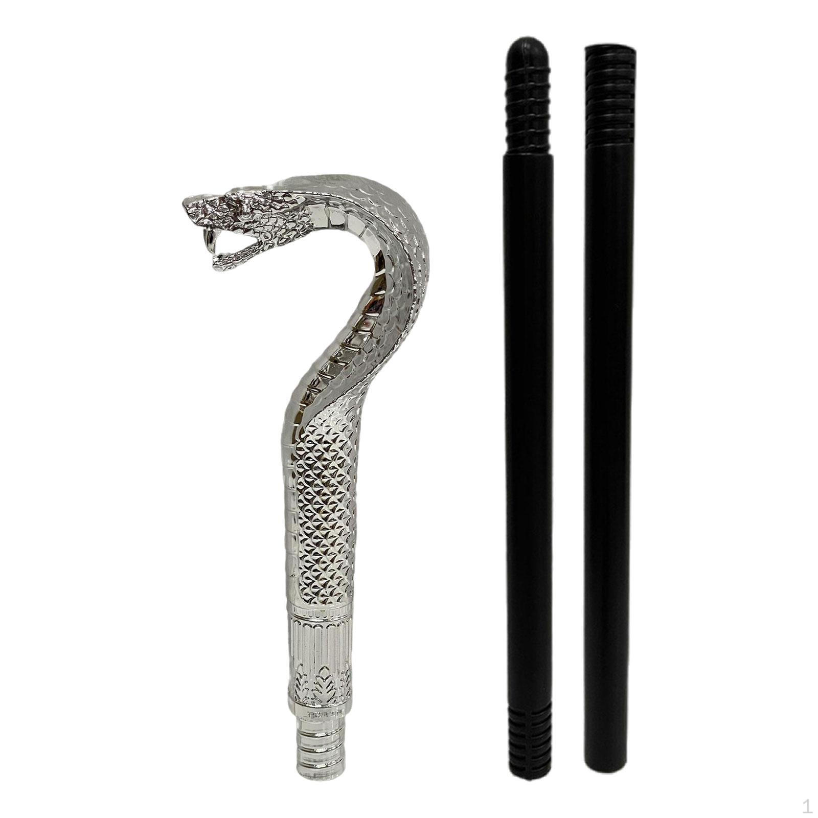 

Antique Retro Style Halloween Snake Cane for Role Playing, Style B