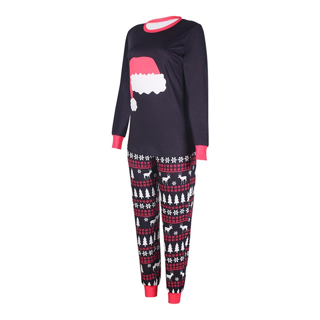 Christmas Mother T-shirt Pants Family Pajamas Sleepwear Outfits