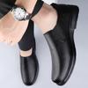 Fashion Mens Autumn Winter Casual Leather Business Shoes Male Classic Comfortable Loafers Fashion Simple Men Slip on Flat Designer Shoes