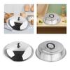 Stainless Steel Lid Professional Lid Anti-scald Bakeware Frying Pan Lid Cookware